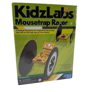 Toysmith KidzLabs Mousetrap Racer In Box Race Car Brand New Sealed